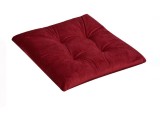 Perna Scaun Decorativa Bordeaux Rosu Velvet 38x38cm