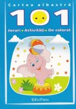 Cartea albastra. 101 jocuri activitati de colorat, erc press