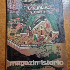 revista magazin istoric iulie 1983