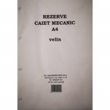 Rezerva Caiet Mecanic A4 Velin GOLDPAPER, 100 Coli/Top, Top Foi Veline, Rezerve Foi Caiet, Foi Veline, Rezerve Foi Veline A4, Rezerva Caiet Mecanic A4