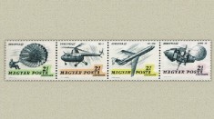 Ungaria 1967 - Aerofila II, avion, aviatie, elicopter, serie ne foto