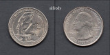 SUA 2013 Quarter, 25 Centi, Rushmore, South Dakota, P, America de Nord, Cupru-Nichel