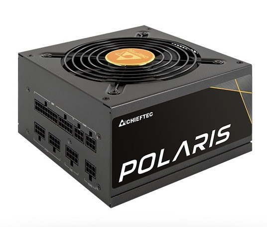SURSA Chieftec Polaris 750 W, modulara, certificare 80 Plus Gold, ventilator 120 mm x 1, PCI-E 6+2 pin x 4, SATA x 8, &quot;PPS-750FC&quot; (timbru verde 2 lei)