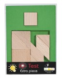 Puzzle Lemn IQ Extra Piesa Fridolin Joc Logica Educativ Dezvoltare Inteligenta Perspicacitate 8+ Ani