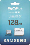 Card de memorie SAMSUNG Samsung EVO Plus 128GB microSDXC UHS-I U3 130MB/s, Micro SD, 128 GB