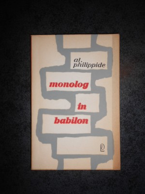 ALEXANDRU PHILIPPIDE - MONOLOG IN BABILON (1967) foto