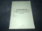 LUCRARILE STATIUNII DE CERCETARI BIOLOGICE GEOLOGICE SI GEOGRAFICE STEJARUL 1970