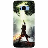 Husa silicon pentru Samsung S8, Green Dragon