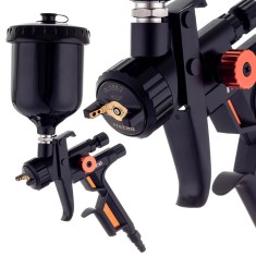 Pistol de vopsit PREMIUM ITALCO GLOSS 2 cu duza de 1.3 mm HVLP foto