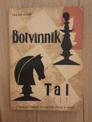 Botvinnik-Tal Meciurile pentru Campionatul mondial de sah foto