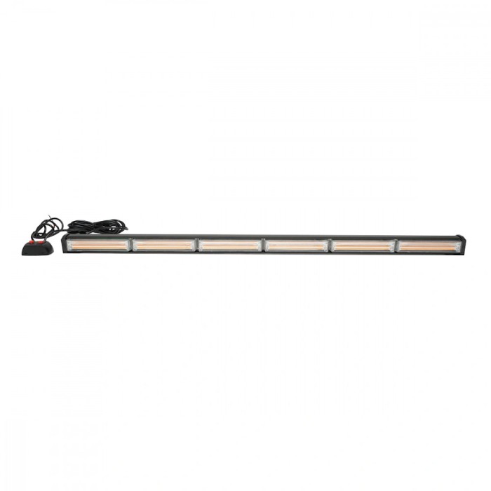 Proiector stroboscopic Galben 12-24V cu 5 module