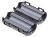 Ferită dublă pentru cablu rotund &Oslash; 3,5mm 93&Omega;