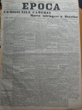 Ziarul Epoca, 19 Noiemb. 1899 ; Comisiunile Camerei ; Razboiul din Africa de Sud