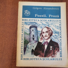 Poezii.Proza de Grigore Alexandrescu