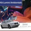 Lumini ambientale dedicate BMW Seria 7 F01 F02 2010 - 2016 model cu trimuri dedicat control din telefon sau sistemul original CarStore Technology