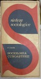 Sociologia Cunoasterii - Haralambie Culea, Editura Stiintifica 1970, Sociologie, Limba Romana