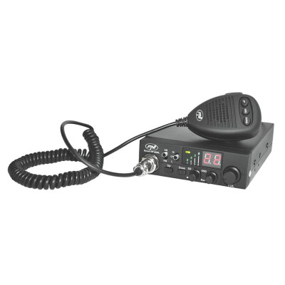 Statie radio CB PNI Escort HP 8000L cu ASQ reglabil, 12V, 4W, Lock, mufa de bricheta inclusa foto