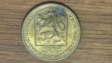 Cehoslovacia - moneda de colectie - 20 haleru / halere 1985 - foarte frumoasa !, Europa