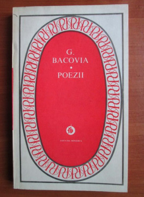 George Bacovia - Poezii foto