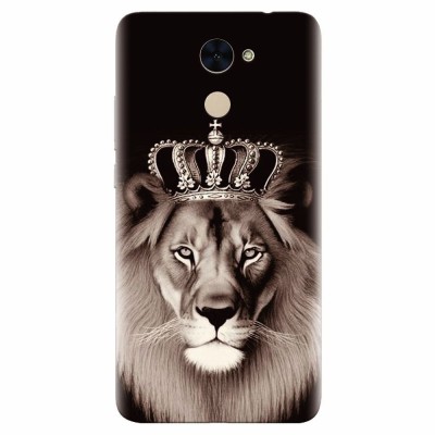 Husa silicon pentru Huawei Enjoy 7 Plus, Lion King foto