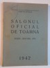 Salonul Oficial de Toamna 1942: Desen, Gravura, Afis - Catalog Expozitie Arta, 33 pagini