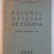 SALONUL OFICIAL DE TOAMNA. DESEN, GRAVURA, AFIS (NOIEMBRIE-DECEMBRIE) 1942