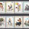 ROMANIA 1981 LP 1045 JOCURI DE COPII SERIE MNH
