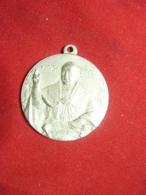 Medalie Vatican Anul Jubiliar al Romei 1925 Papa Pius XI ,d=3cm foto