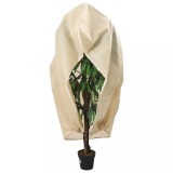 Protecție de fleece plante, cu fermoar, 70 g/m&sup2;, 3,93x3,5 m