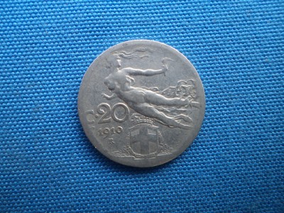 20 CENTISIMI 1910-ITALIA foto