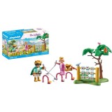 Cumpara ieftin Playmobil - Gradina castelului cu jocuri regale