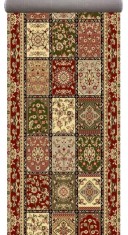 Traversa Covor Lotos 1518 Latime 100 cm Diverse Lungimi 1800 gr/mp Rosu