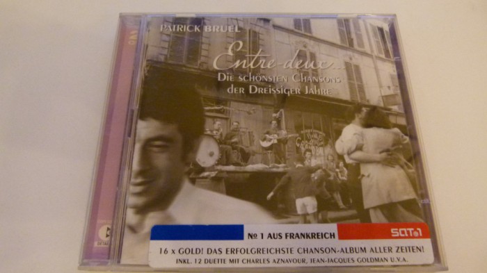 Patrick Bruel - Entre -deux - 2 cd