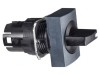 Comutator Rotativ 16mm Negru 2 Poziții