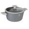 Cratita marmorata cu capac 24 CM, 4.1 L, Aspen, Berlinger Haus