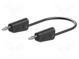 Cablu de măsurare ST&Auml;UBLI 60VDC 30VAC 32A 2m negru
