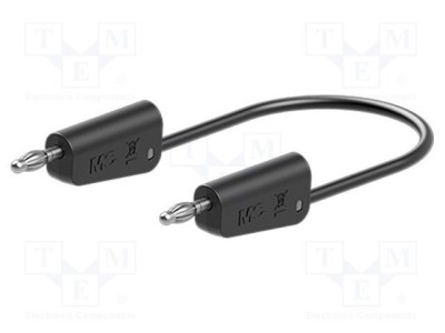 Cablu de măsurare ST&amp;Auml;UBLI 60VDC 30VAC 32A 2m negru foto
