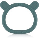 Petite&amp;Mars Silicone teether Teddy jucărie pentru dentiție pentru nou-nascuti si copii Misty Green 1 buc