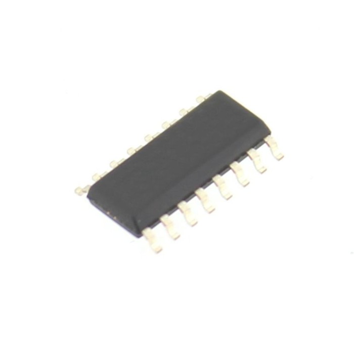 Circuit integrat, SO16, SMD, BCD cu 7 segmente, clichet, declansator, decodor, ON SEMICONDUCTOR - MC14511BDG