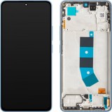 Cumpara ieftin Display cu Touchscreen Xiaomi Redmi Note 13 4G, cu Rama, Albastru (Ice Blue), Service Pack 56000100N700