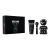 Set cadou Moschino Toy Boy pentru bărbați EDP 100 ml + EDP 10 ml + 100 ml balsam după ras + 100 ml gel de duș