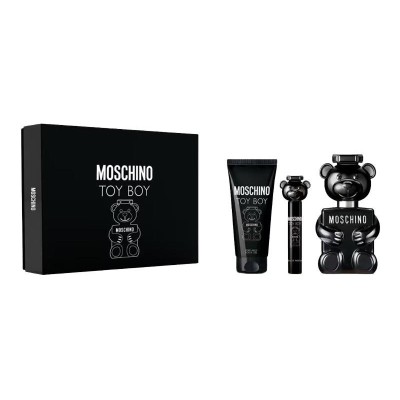 Set cadou Moschino Toy Boy pentru bărbați EDP 100 ml + EDP 10 ml + 100 ml balsam după ras + 100 ml gel de duș foto
