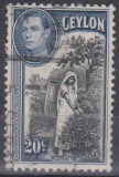 CEYLON, 1938, stampilat (G1)