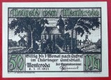 Germania notgeld 50 pfennig 1921 Menteroda **