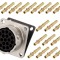 Conector Circular 19 PIN Mamă RT360 Gold Flash