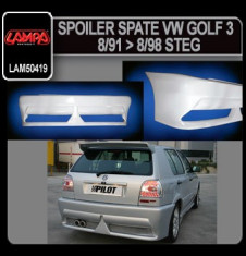 SPOILER SPATE VW GOLF3 8/91&amp;amp;amp;gt;8/97 STEG 1096 - SSV2632 foto