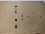 1942 Infidelitate roman Mihail I. Grigoriu editura Cosanziana Bucuresti C18