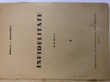 1942 Infidelitate roman Mihail I. Grigoriu editura Cosanziana Bucuresti C18