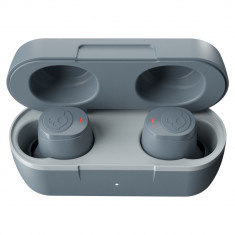 Casti True Wireless Skullcandy Jib, Bluetooth 5.0, In-Ear, microUSB, Hands-free, Rezistente la transpiratie, Chill Grey