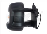 Oglinda exterioara stanga TYC Fiat Ducato 250 Peugeot Boxer Citroen Jumper 202026, reglaj manual, convexa, brat mediu 160 mm, semnalizator W16W